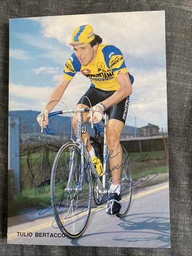 Carte postale cyclisme tulio - carte,