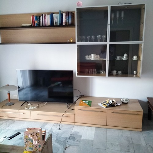 Parete attrezzata soggiorno - attrezzata,