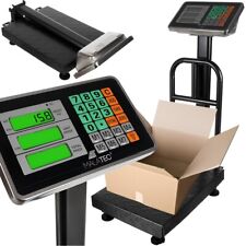 BILANCIA BILICO ELETTRONICA BASCULA ACCIAIO DISPLAY DIGITALE PROFESSIONALE 150KG