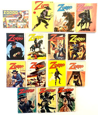 ZORRO Lotto 15 albi (V. descrizione) Ed. Cerretti Ottimi+