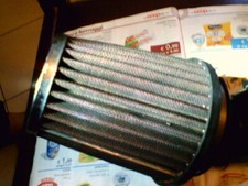 FILTRO ARIA A CONO ALTE PRESTAZIONI PIU' GOMITO IN GOMMA DURA