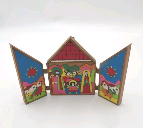 Trittico presepe vintage - , el