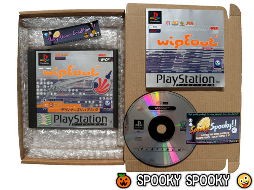 Wipeout ps1 platinum uk pal - wipeout,