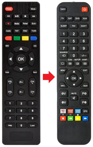 Telecomando adatto per - , vantage