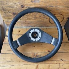 Volante sportivo in pelle con mozzo 18 mm Fiat, 124 126, 127 128 500 A112 Zastava Abarth