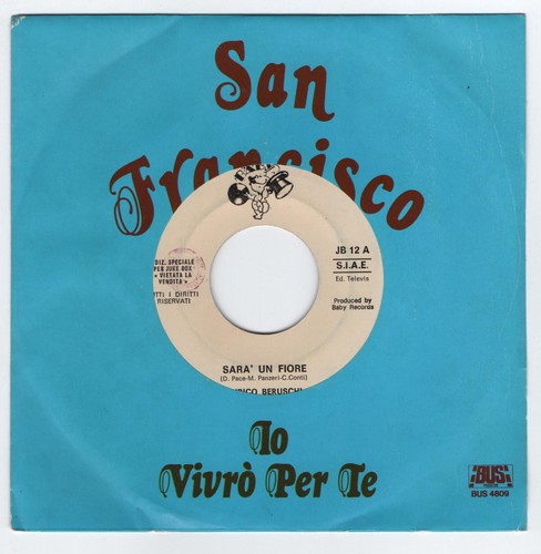 Enrico beruschi disco - beruschi, 45