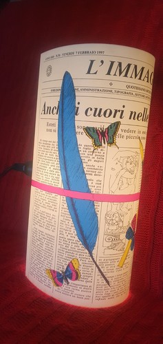 Piero fornasetti lampada - lampada, pvc