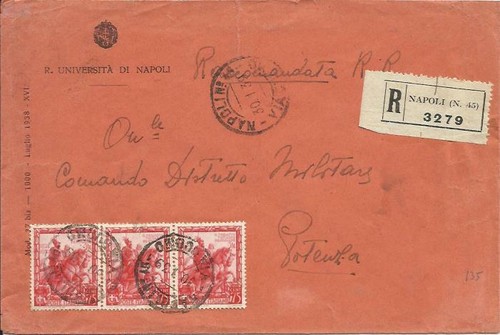 Raccomandata due porti - con, 3x