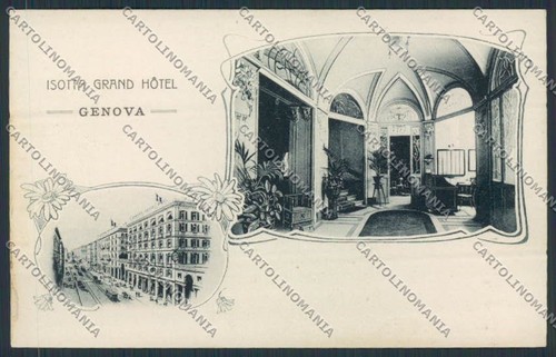 Genova cartolina rb0028 - genova,