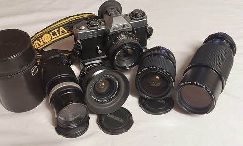 Minolta xd7 con - xd7, avvolgitore
