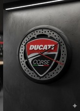 DUCATI CORSE 3D Clock Orologio