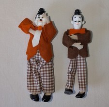 STANLIO E OLLIO PERSONAGGI TV PUBBLICITARI PUPAZZI VINTAGE ANNI '70