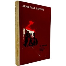 Il muro Jean Paul Sartre Mondadori 1962 Quinta Edizione Copertina Ferenc Pinter