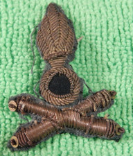 Fregio Bustina Artiglieria Pesante REI Regio Esercito WW2