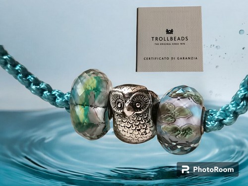 Bracciale trollbeads civetta - trollbeads,