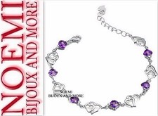 NOEMI GIOIELLI BRACCIALE DONNA CUORE SWAROVSKI ELEMENTS