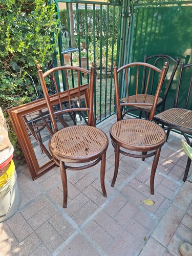 Set sedie legno con - set,