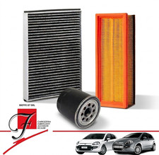 KIT TAGLIANDO 3 FILTRI FIAT
