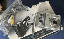 Samsung Digimax S600 6,0 megapixel fotocamera digitale - argento ricambi o riparazioni