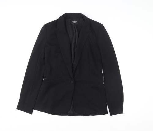 Giacca blazer donna mango nera - blazer,