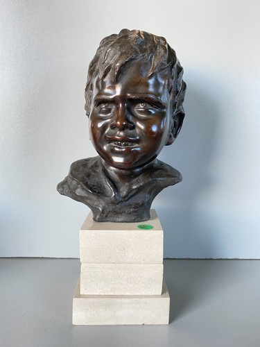 Scultura bronzo vincenzo - bronzo,