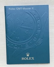 Rolex gmt master booklet - gmt-master, ii