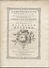 Componimento Drammatico Antonio Boroni, Vincenzo Monti, Cantata 1782
