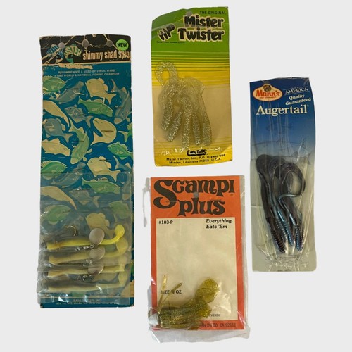 Lotto esche pesca vintage - 4,