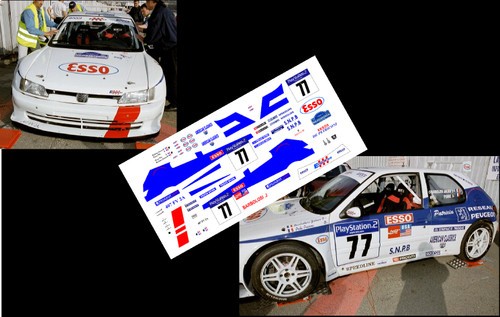 Decals peugeot 306 maxi - 1/43],