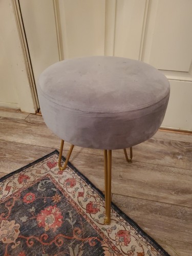 Sgabello vanità vintage