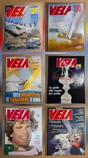 Lotto 5 Riviste IL GIORNALE DELLA VELA 1986 + Allegato GUIDA ALLA COPPA AMERICA 