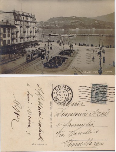Cartolina como piazza - -, como.