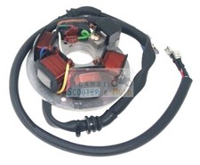 Flywheel stator with 6 pole