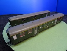 Liliput carrozza passeggeri 1a classe / vagone pacchi FFS usato H0 1:87 DR 206