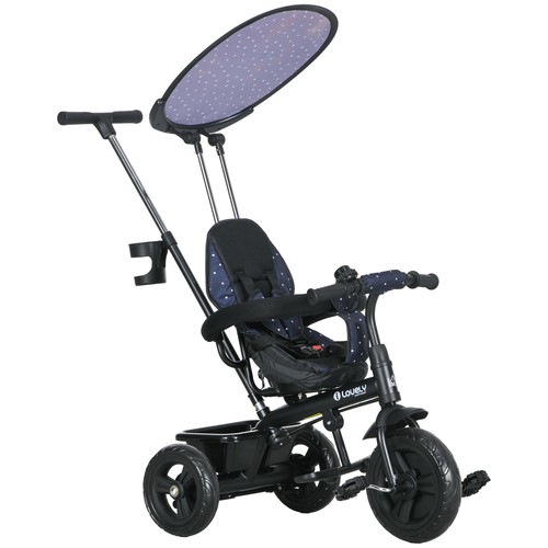 Homcom triciclo per bambini - per, 6