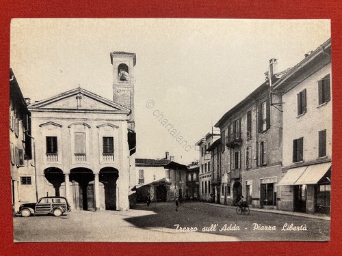 Cartolina trezzo sull - cartolina, (
