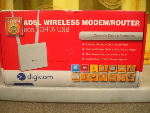 Modem adsl digicom - modem,