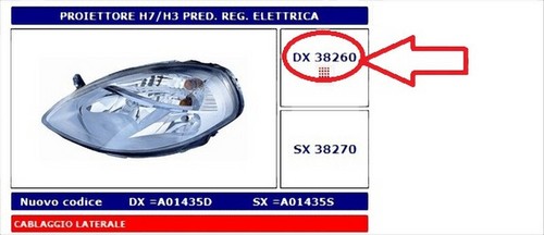 38260 51702679 faro proiettore - 38260,