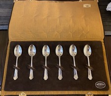 6 CUCCHIAINI IN ARGENTO 800