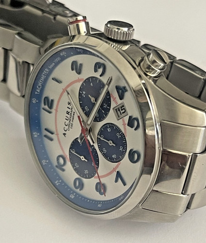 Cronografo uomo accurist 7410 - cronografo,