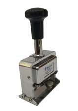 Timbro Vintage Numeratore Regolabile Originale a 12 Cifre NUOVO Mai Utilizzato