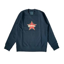 Felpa Givenchy Nera Rossa Logo