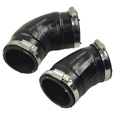 2X Turbo Tubo Intercooler Per