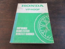 Honda VF400F 1983 Manuale