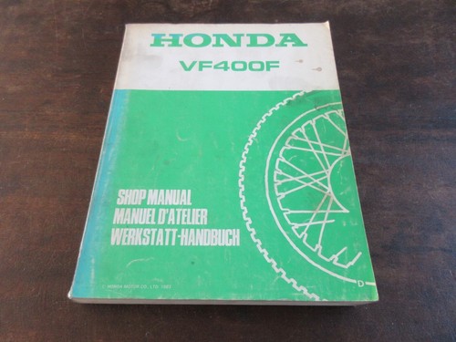 Honda vf400f 1983 manuale - honda,