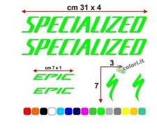 Kit adesivi tuning in vinile per telaio bici SPECIALIZED EPIC MTB