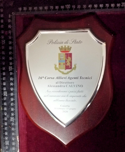 Crest polizia stato - crest, 16°