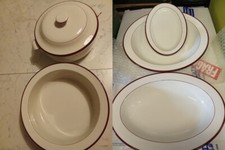 lotto 5 pezzi da tavola