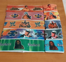 Polsini + Fasce per capelli vari personaggi wrestling 5+5  pz. Vintage