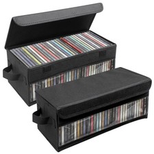 Confezione da 2 Porta CD